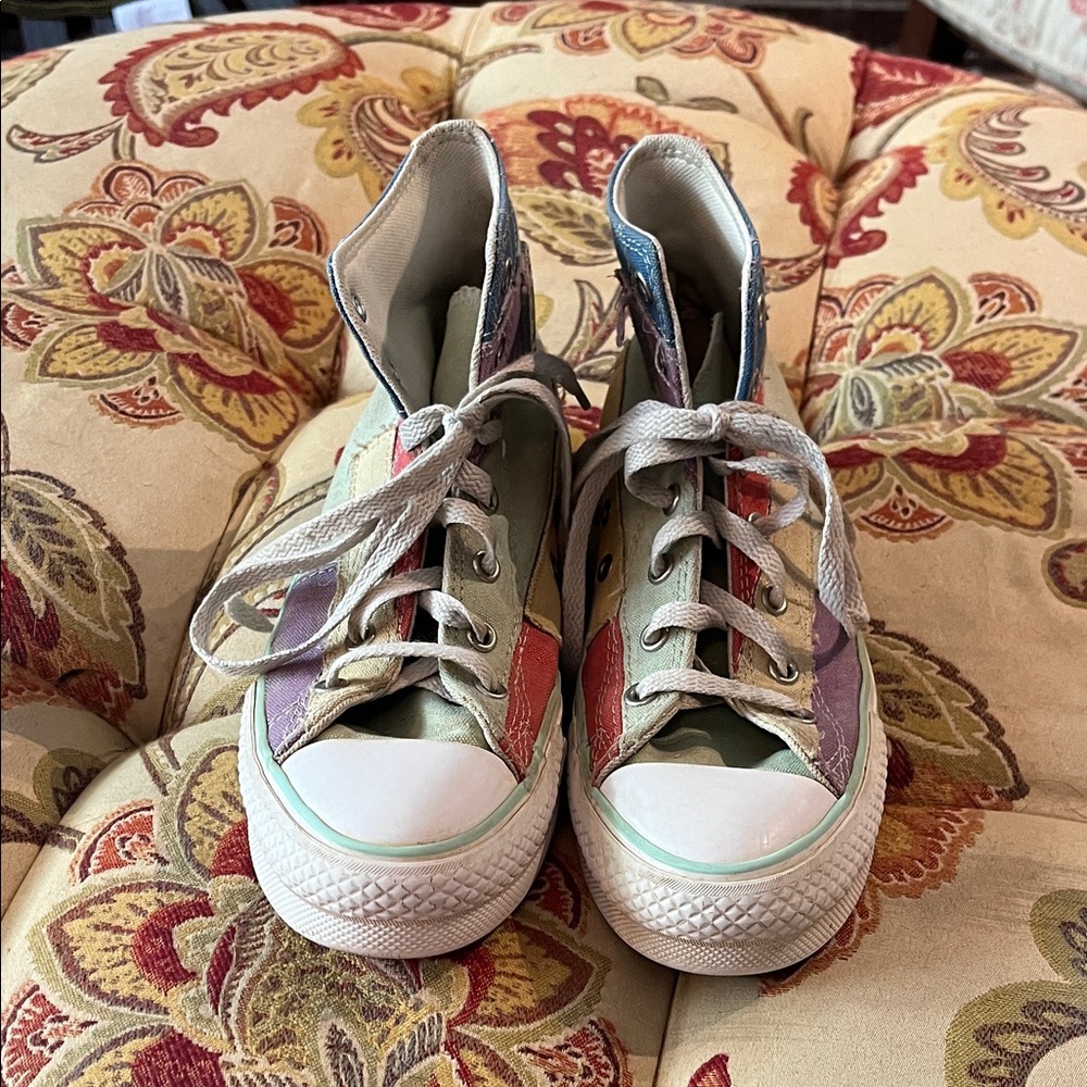 Converse Multicolor Patchwork High-Tops
